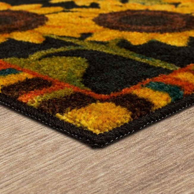 Sunflower Garden Kitchen Rug, , on-hover image number 1