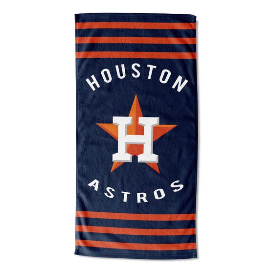 Astros Stripes Beach Towel, MULTI, hi-res image number null