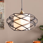 Oval Wire Swirl Pendant Lamp, , on-hover image number 1