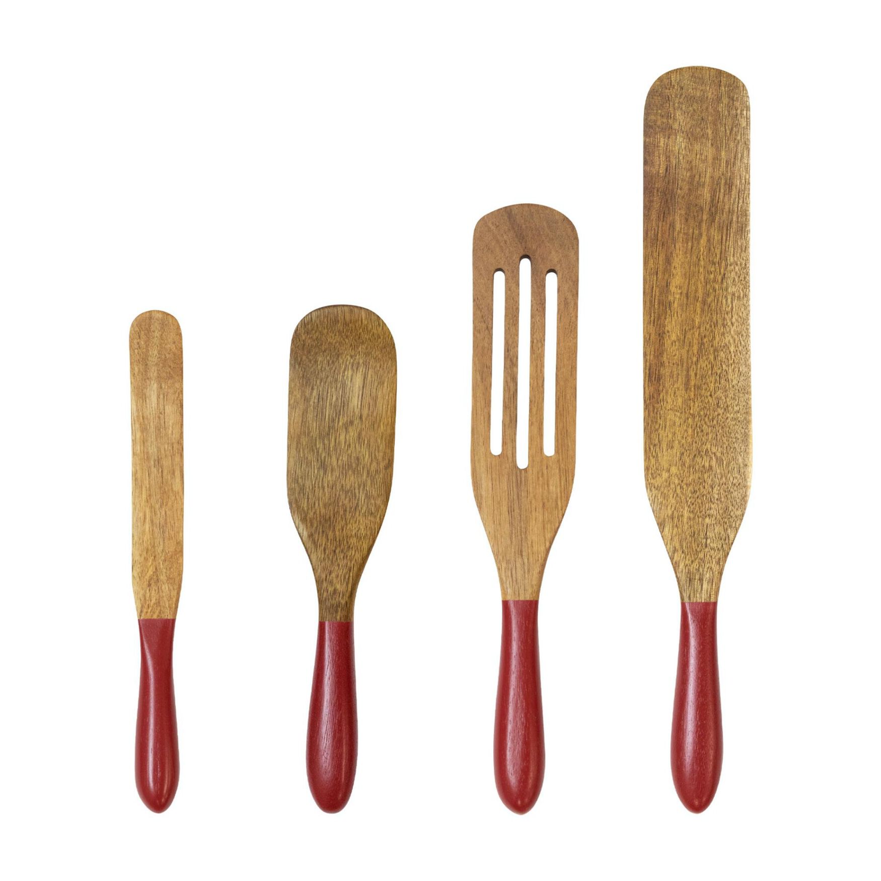 4-Piece Acacia Spurtle Set, , alternate image number 4