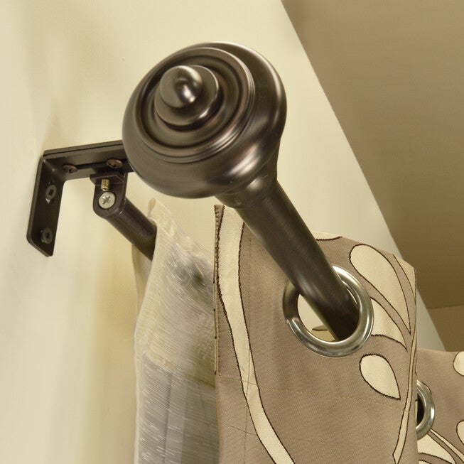 Versailles' Double Up Curtain Rod (25in - 45in), , on-hover image number 1