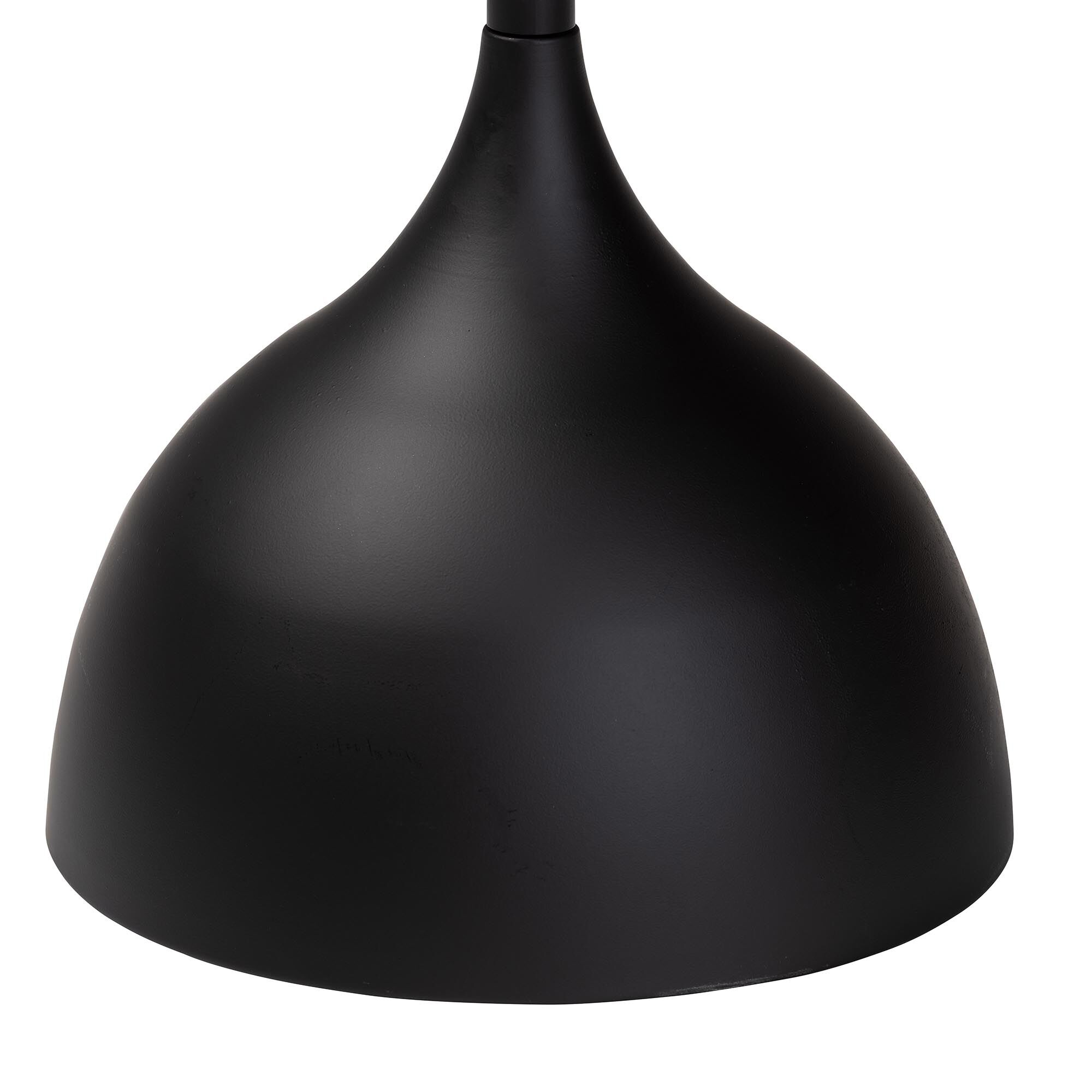 Webb White Metal Pedestal Side Table, BLACK, alternate image number 3