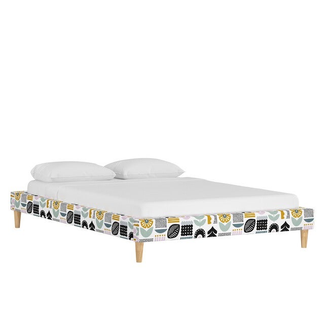 Helsinki Block Platform Bed, LAVENDER MULTI, hi-res image number 0