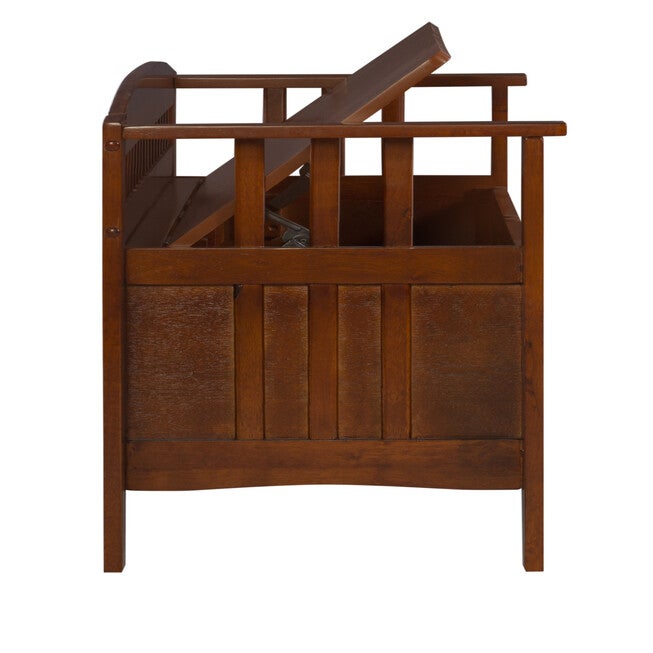 Split Seat Storage Bench, , alternate image number 5