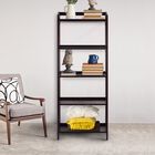 Stratford 5-Shelf Folding Bookcase-Espresso, , alternate image number null