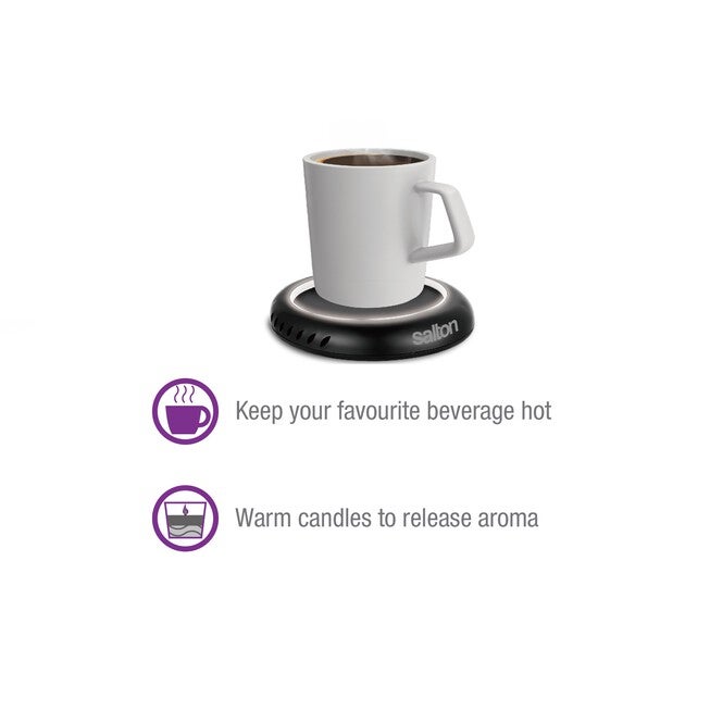 Illuminated Mug Warmer - Black, , alternate image number 3