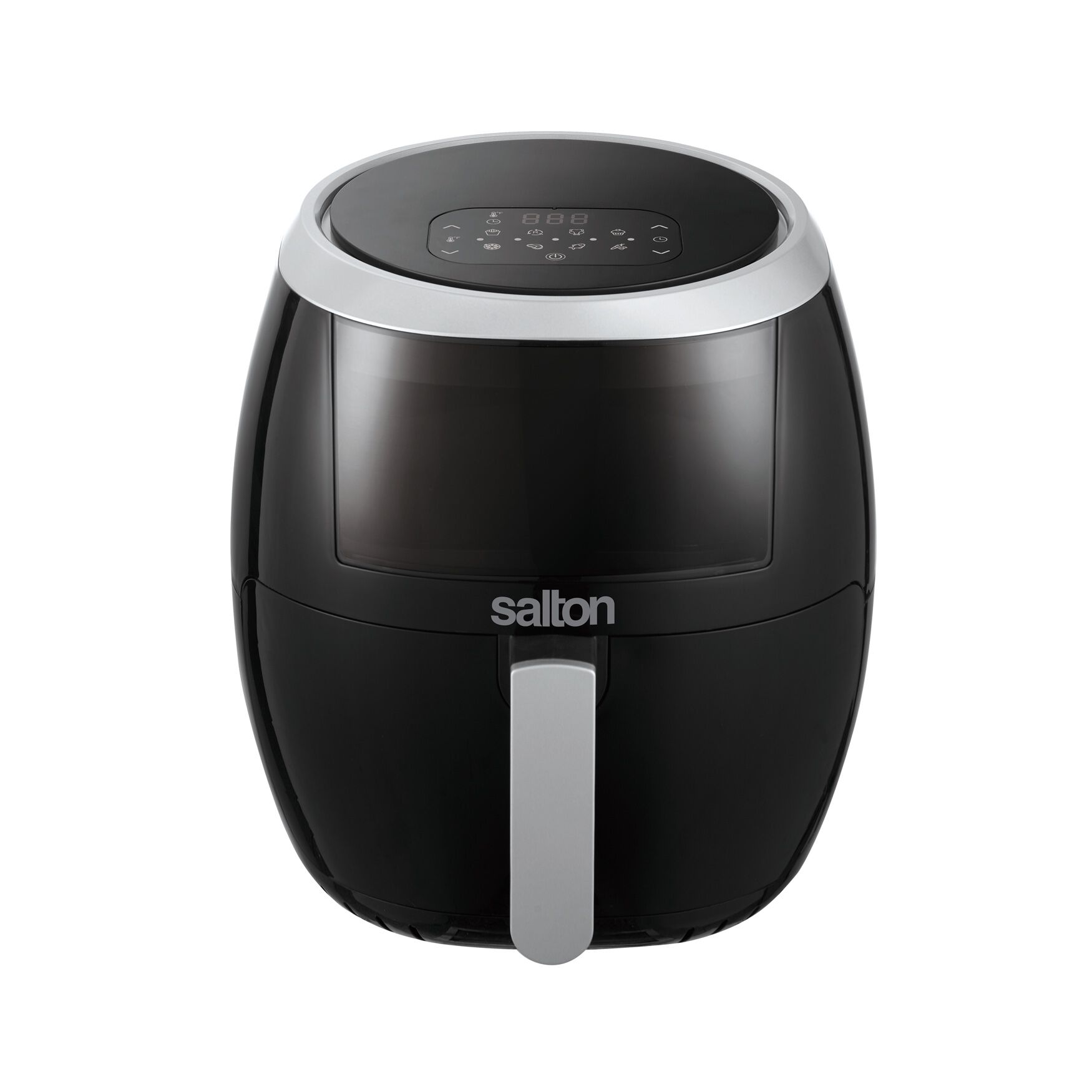 Salton&reg; XL Digital Air Fryer with Viewing Window, BLACK, on-hover image number 1
