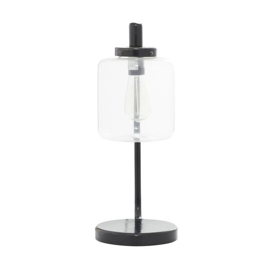 Black Metal Traditional Table Lamp, , alternate image number null