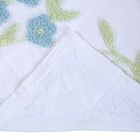 Bloomfield Collection in Floral Design 100% Cotton Tufted Chenille Square Pillow , , alternate image number null