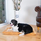 Pet Bed Mat, Dog Crate Soft Pad With Poly Fill Cushion, Medium Earth Brown, , alternate image number null