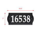 Nite Bright Ashland Reflective Address Numbers Sign, , alternate image number 2
