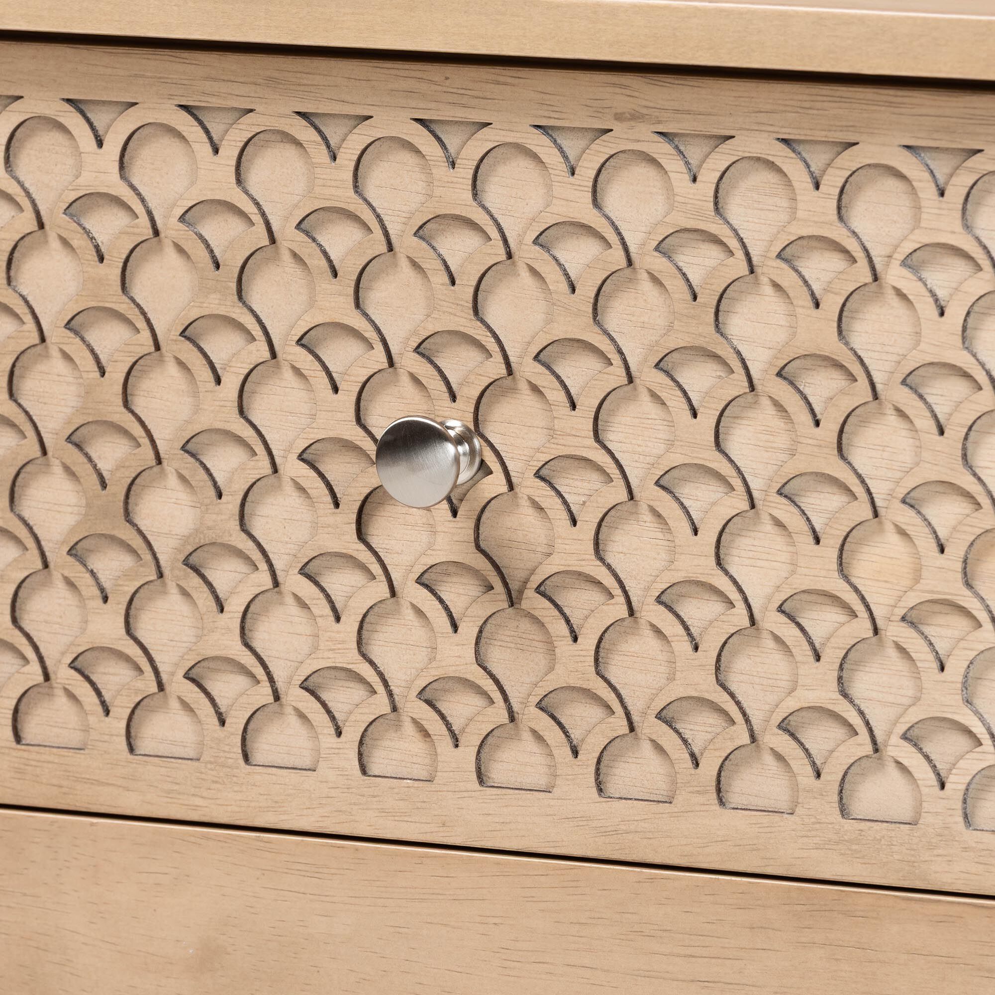 Lara Nightstand, BROWN, alternate image number 5
