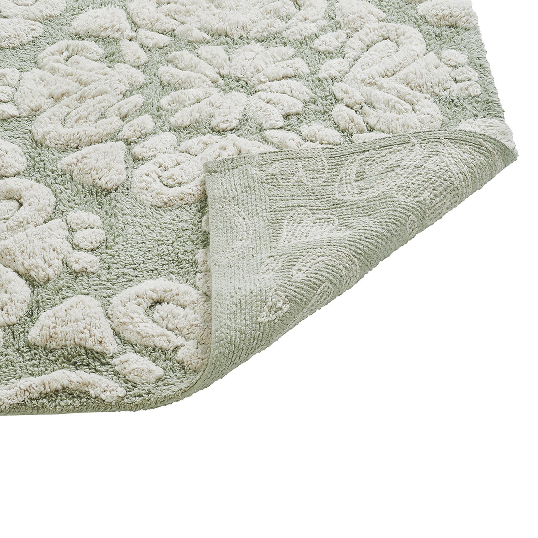 Medallion Collection 100% Cotton 17 inches X 24 inches Rectangle Bath Rug, , alternate image number 5
