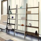 5-Shelf Ladder Bookcase-White, , alternate image number null