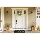 Black Hello Doormat, , on-hover image number null