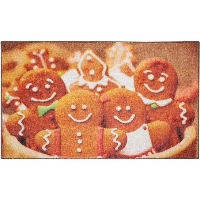 Holiday Cookies Multi Kitchen Rug, MULTI, hi-res image number 0