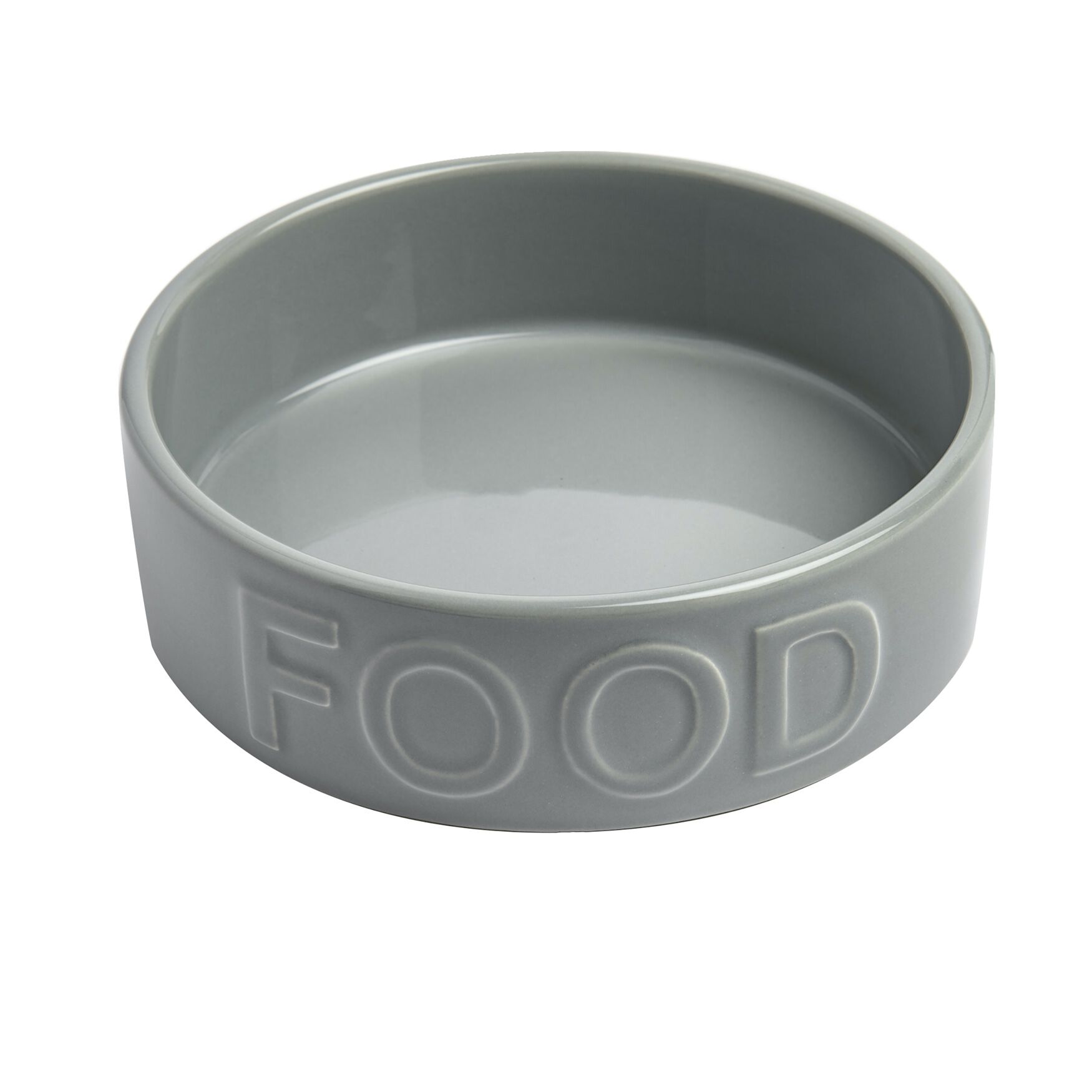 Set Of Two Classic Food Pet Bowls Pet, GREY, hi-res image number 0
