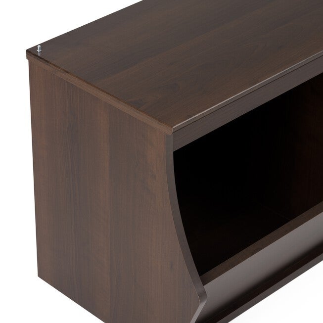 Fremont Stacked 6-Bin Storage Cubbie Espresso, , alternate image number 2