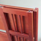 3-Shelf Folding Bookcase 14" Wide-Mahogany, , alternate image number null