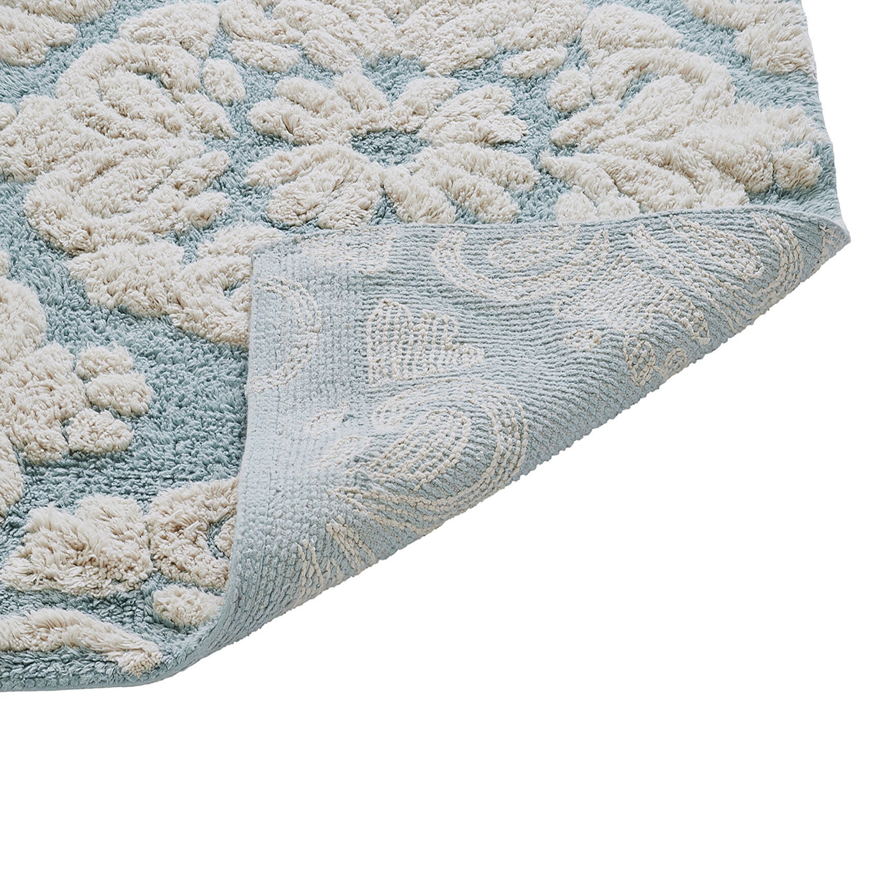 Medallion Collection 100% Cotton 17 inches X 24 inches Rectangle Bath Rug, , alternate image number 2