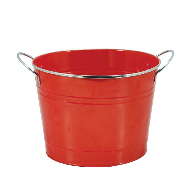 Big Red Galvanized Metal Tub, , alternate image number null