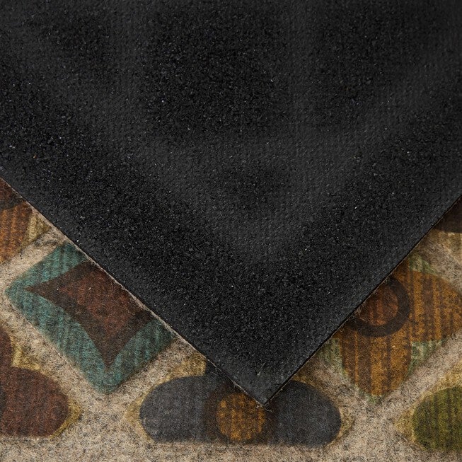 Flowery Tiles Door Mat, , alternate image number 2