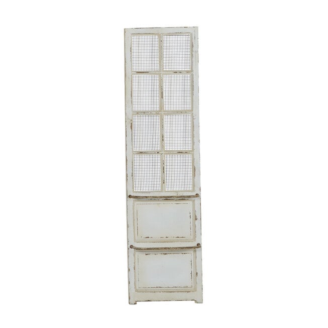 Cream Farmhouse Abstract Wood Wall Décor, , alternate image number null