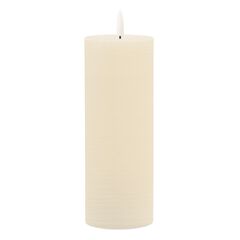 FIA Wick Ivory Pillar Candle Set of 2