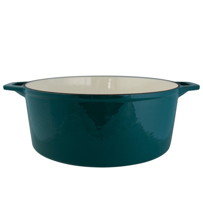 7 Quart Enameled Cast Iron Dutch Oven W Lid, , alternate image number 3