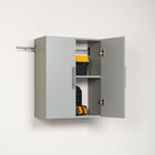 HangUps 24" Upper Storage Cabinet, Light Gray, , on-hover image number null
