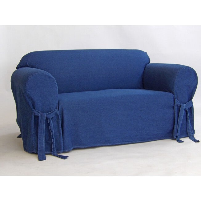 Heavy Denim 1-Pc. Slipcover , , alternate image number 2