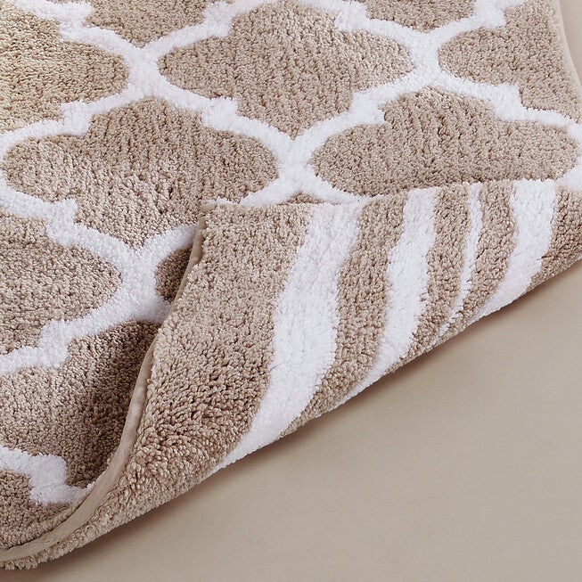 Marrakesh Collection 100% Polyester 4 Piece (17 inches X 24 inches | 20 inches X 20 inches | 21 inches X 34 inches | 20 inches X 60 inches) Bath Rug Set, , alternate image number null