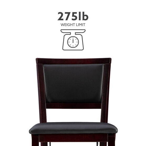 Keira Pad Back Folding Bar Stool, , alternate image number null