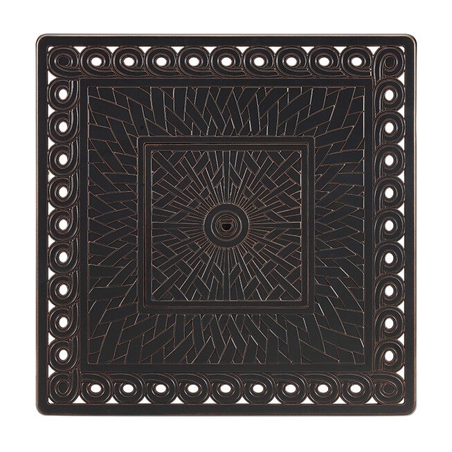 Cartney 32 inches Square Aluminum LPG/NG Fire Pit, , alternate image number 8