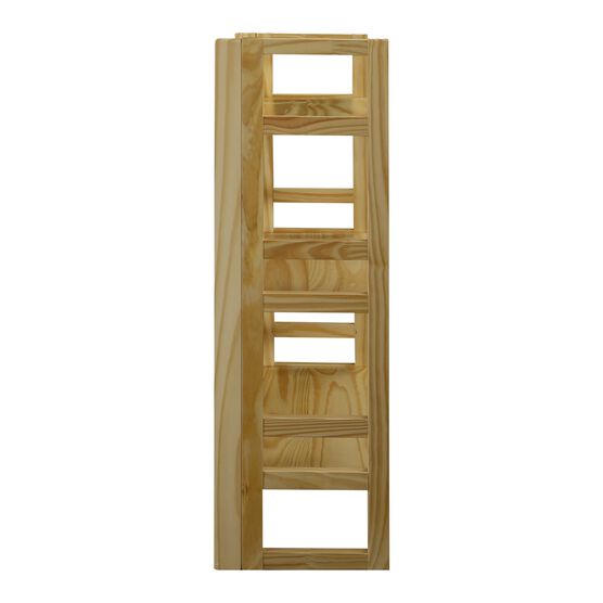 3-Shelf Folding Student Bookcase 20.75" Wide-Natural, , alternate image number null