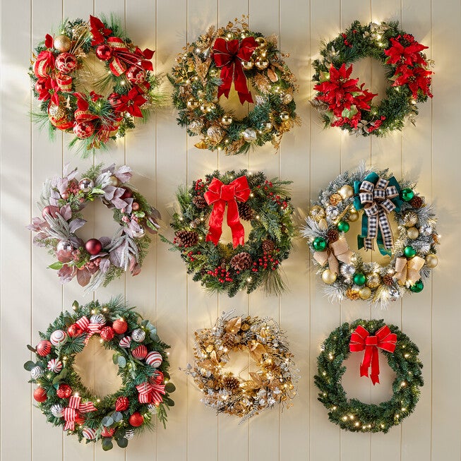 PRE-LIT REGAL 24 inches Wreath, , alternate image number null