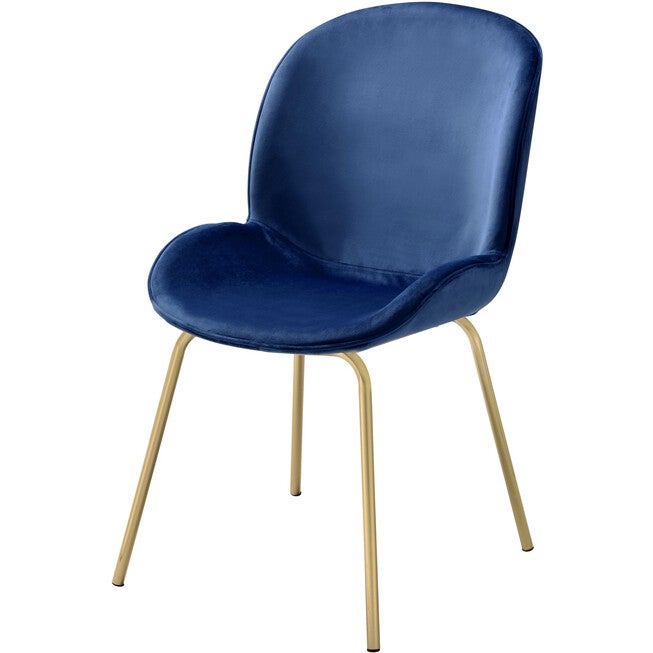 Side Chair (Set-2), BLUE GOLD, hi-res image number 0
