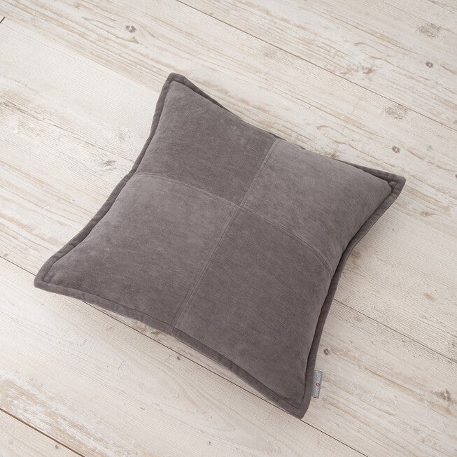 Lambent Cross Stitch Solid Square Pillow, , alternate image number null