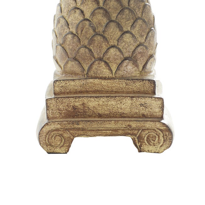 Set Of 2 Brown Polystone Tuscan Table Lamp, , alternate image number 5