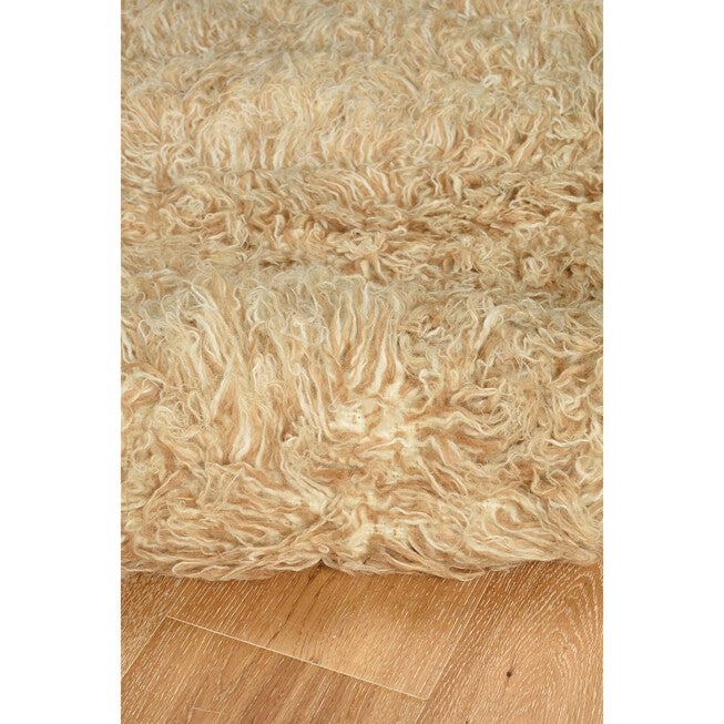 Flokati Tan Rug, , alternate image number 2