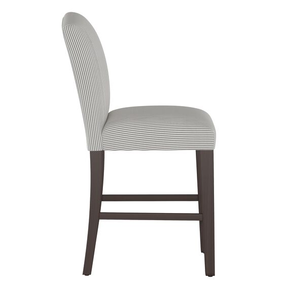 Stipe Upholstered Counter Stool, , alternate image number null
