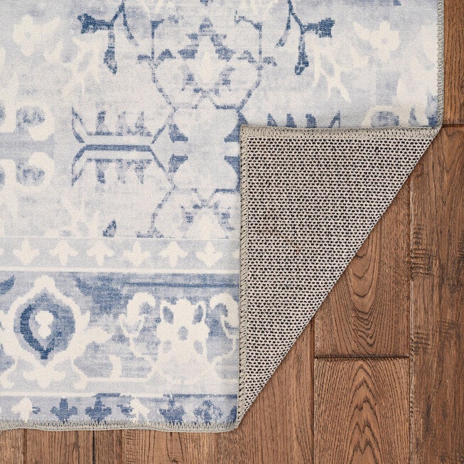 Washable Harris Grey/Ivory Rug, , on-hover image number 1