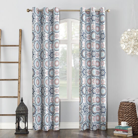 sun zero™ blackout nepal grommet panel, STONE, hi-res image number null