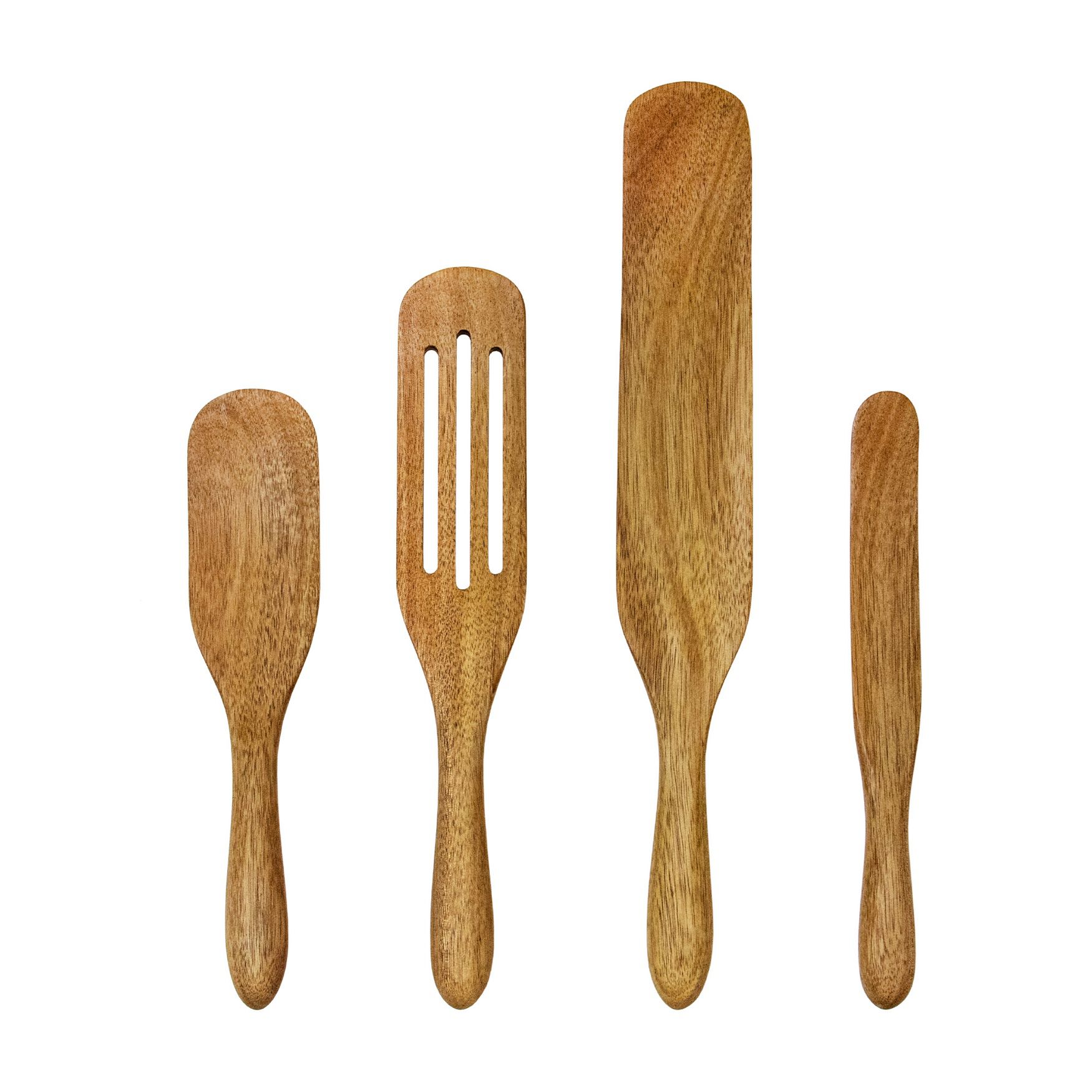 4-Piece Acacia Spurtle Set, , alternate image number 3