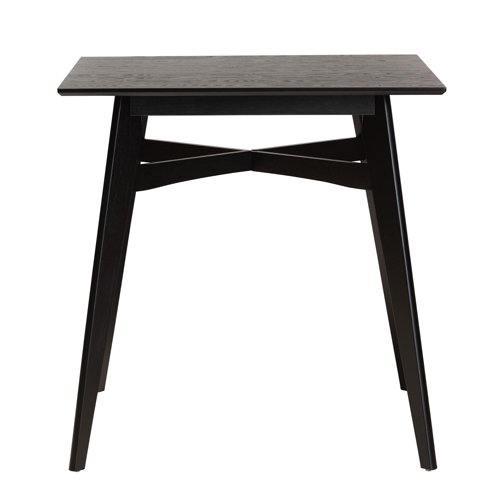 Leena Mid-Century Modern Black Finished Wood Counter Height Pub Table, , alternate image number 15