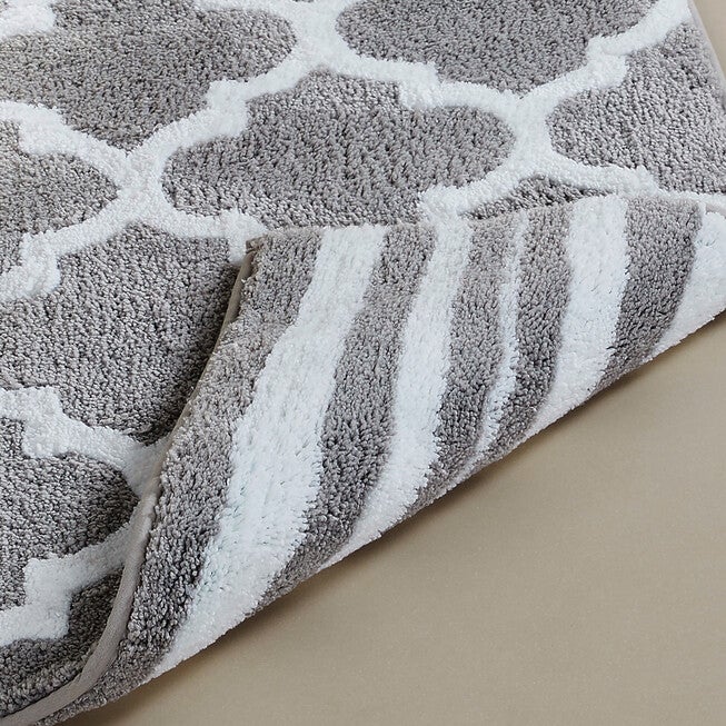 Marrakesh Collection 100% Polyester 4 Piece (17 inches X 24 inches | 20 inches X 20 inches | 21 inches X 34 inches | 20 inches X 60 inches) Bath Rug Set, , alternate image number null