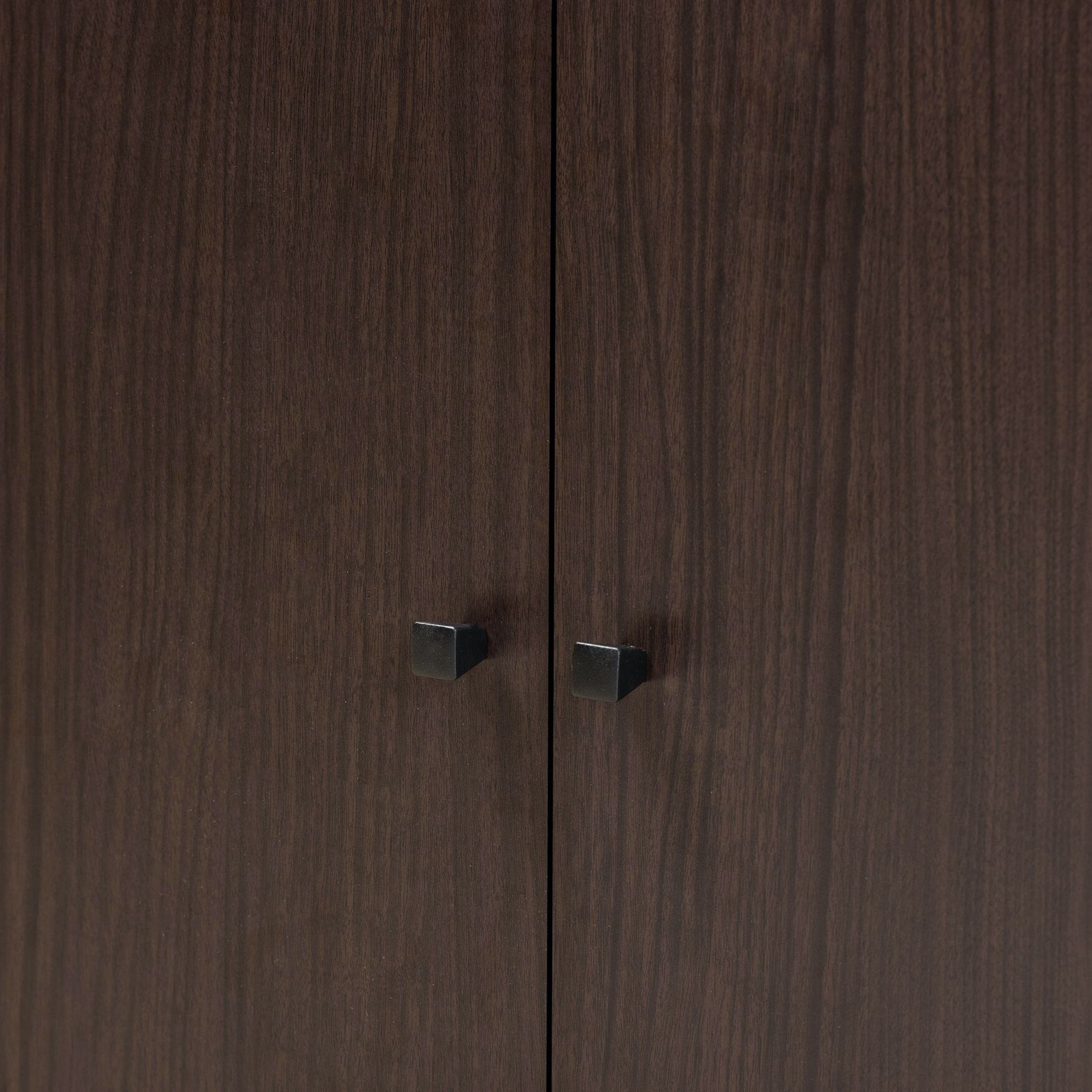 Rossin Wood 2-Door Entryway Shoe Storage Cabinet W Top Shelf Furniture, , alternate image number 4