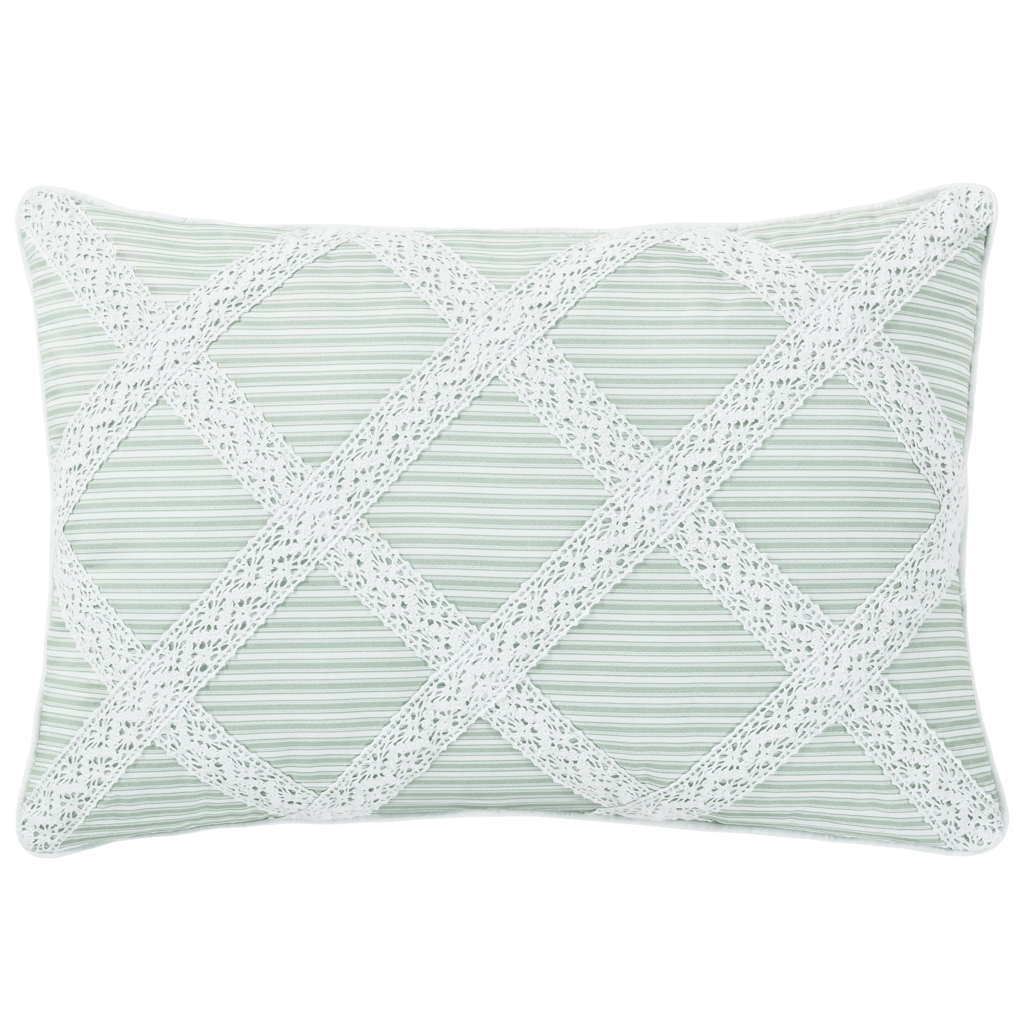 Rialto Sage Boudoir Decorative Throw Pillow, SAGE, hi-res image number 0