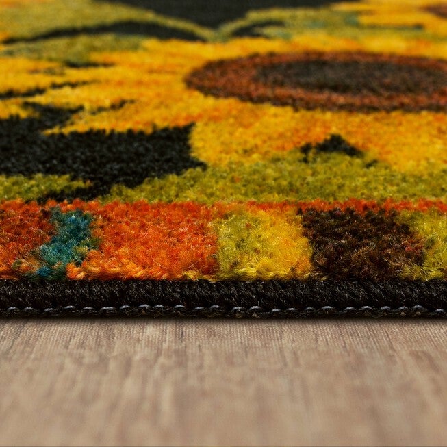 Sunflower Garden Kitchen Rug, , alternate image number 4
