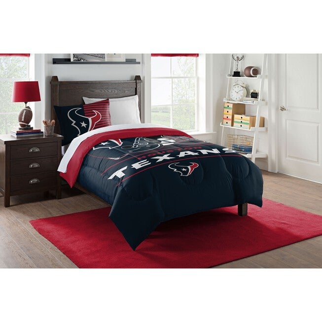 COMFORTER SET DRAFT-TEXANS, MULTI, hi-res image number 0